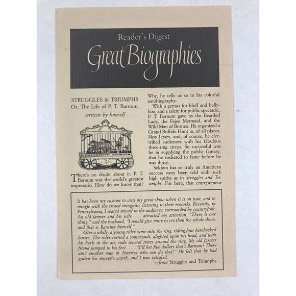 6 Reader's Digest Great Biographies Book 1st First Editions 1987-1990 Hitler Fre - Picture 7 of 9